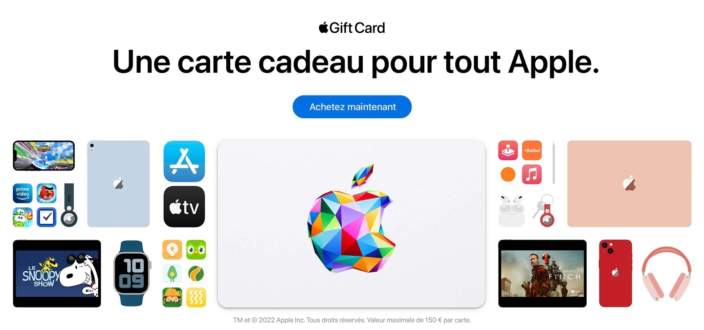 Carte iTunes - Apple